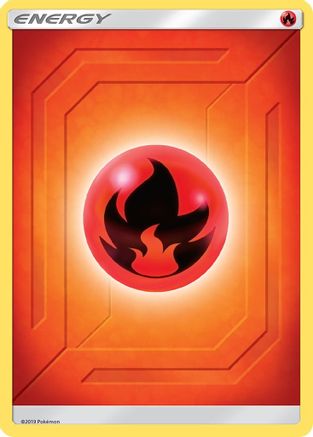 Fire Energy (2019 Unnumbered) [Sun & Moon: Team Up] - Trinity Hobby