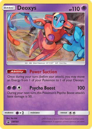 Deoxys (SM164) [Sun & Moon: Black Star Promos] - Trinity Hobby