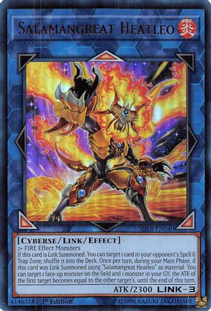 Salamangreat Heatleo [SDSB-EN040] Ultra Rare - Trinity Hobby