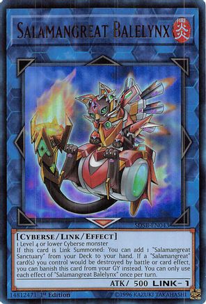 Salamangreat Balelynx [SDSB-EN043] Ultra Rare - Trinity Hobby