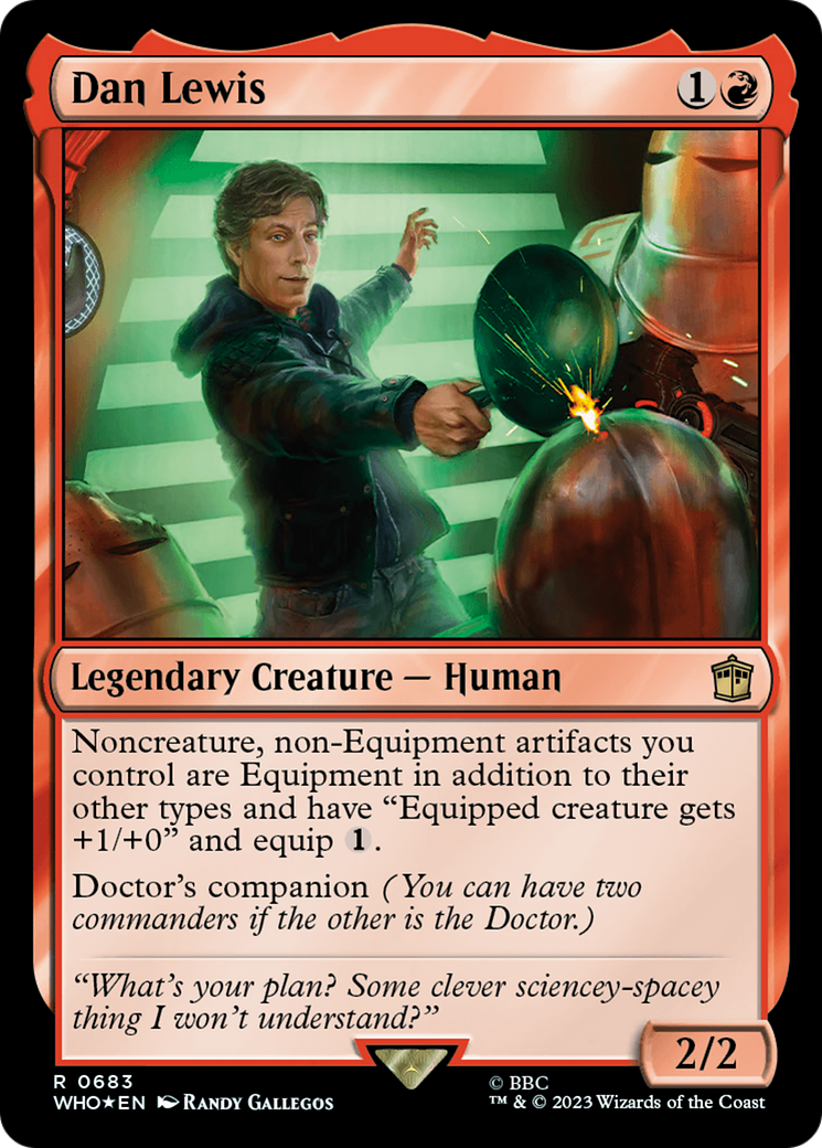 Dan Lewis (Surge Foil) [Doctor Who] - Trinity Hobby