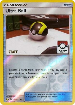 Ultra Ball (68a/73) (League Promo Staff) [Sun & Moon: Shining Legends] - Trinity Hobby