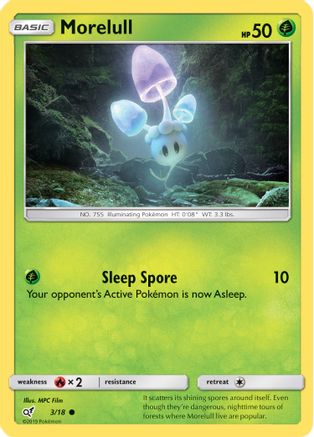 Morelull (3/18) [Sun & Moon: Detective Pikachu] - Trinity Hobby