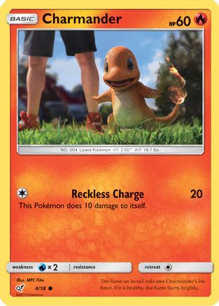 Charmander (4/18) [Sun & Moon: Detective Pikachu] - Trinity Hobby