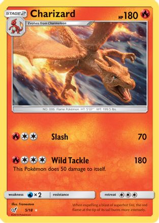 Charizard (5/18) [Sun & Moon: Detective Pikachu] - Trinity Hobby