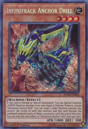 Infinitrack Anchor Drill [INCH-EN002] Secret Rare - Trinity Hobby