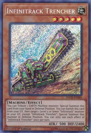 Infinitrack Trencher [INCH-EN005] Secret Rare - Trinity Hobby