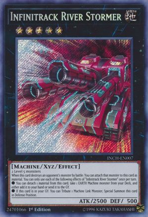 Infinitrack River Stormer [INCH-EN007] Secret Rare - Trinity Hobby