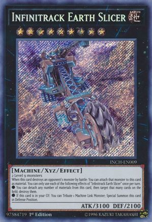 Infinitrack Earth Slicer [INCH-EN009] Secret Rare - Trinity Hobby