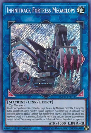 Infinitrack Fortress Megaclops [INCH-EN011] Secret Rare - Trinity Hobby