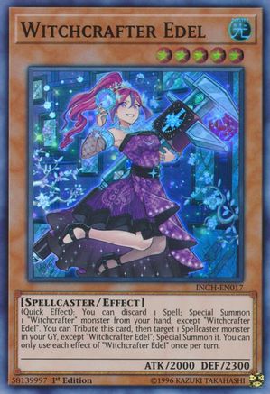 Witchcrafter Edel [INCH-EN017] Super Rare - Trinity Hobby