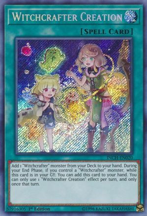 Witchcrafter Creation [INCH-EN020] Secret Rare - Trinity Hobby
