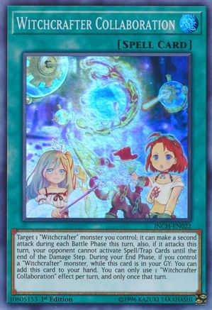 Witchcrafter Collaboration [INCH-EN022] Super Rare - Trinity Hobby