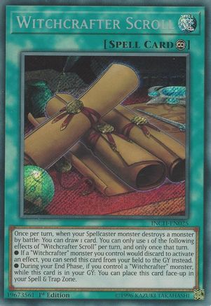 Witchcrafter Scroll [INCH-EN025] Secret Rare - Trinity Hobby