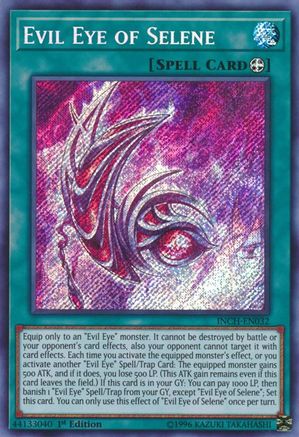 Evil Eye of Selene [INCH-EN032] Secret Rare - Trinity Hobby
