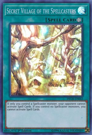 Secret Village of the Spellcasters [INCH-EN043] Super Rare - Trinity Hobby