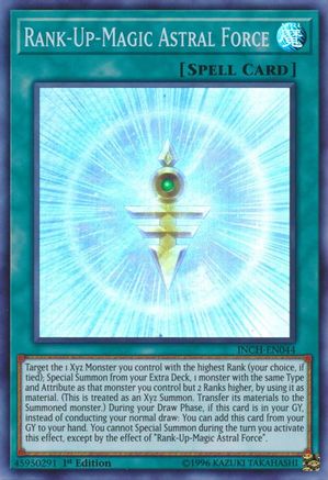 Rank-Up-Magic Astral Force [INCH-EN044] Super Rare - Trinity Hobby