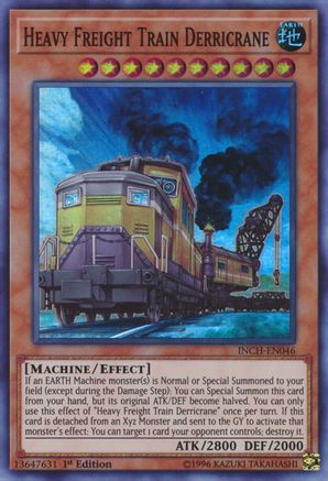 Heavy Freight Train Derricrane [INCH-EN046] Super Rare - Trinity Hobby