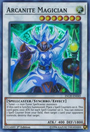 Arcanite Magician [INCH-EN049] Super Rare - Trinity Hobby