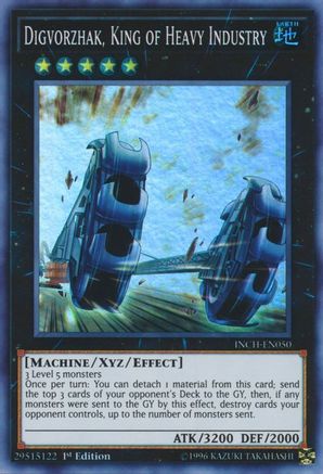 Digvorzhak, King of Heavy Industry [INCH-EN050] Super Rare - Trinity Hobby