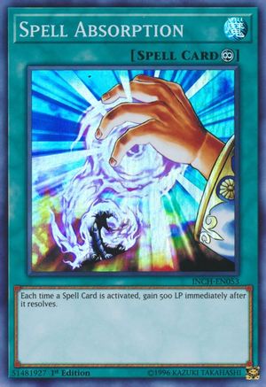 Spell Absorption [INCH-EN053] Super Rare - Trinity Hobby