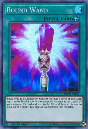 Bound Wand [INCH-EN055] Super Rare - Trinity Hobby