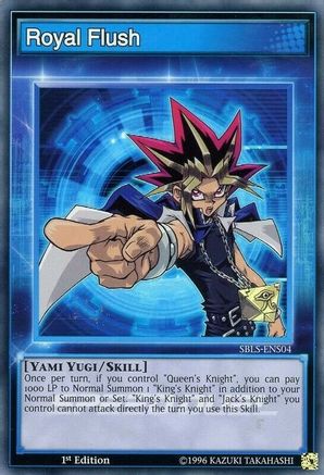 Royal Flush [SBLS-ENS04] Super Rare - Trinity Hobby