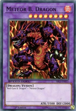 Meteor B. Dragon [SBLS-EN013] Super Rare - Trinity Hobby