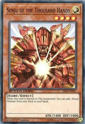 Senju of the Thousand Hands [SBLS-EN017] Super Rare - Trinity Hobby
