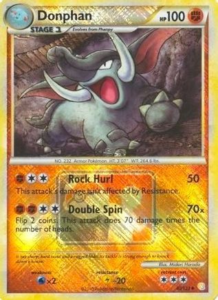 Donphan (40/123) (League Promo) [HeartGold & SoulSilver: Base Set] - Trinity Hobby