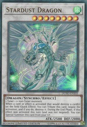 Stardust Dragon [DUPO-EN103] Ultra Rare - Trinity Hobby