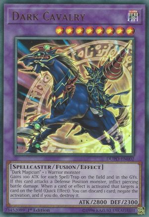 Dark Cavalry [DUPO-EN002] Ultra Rare - Trinity Hobby