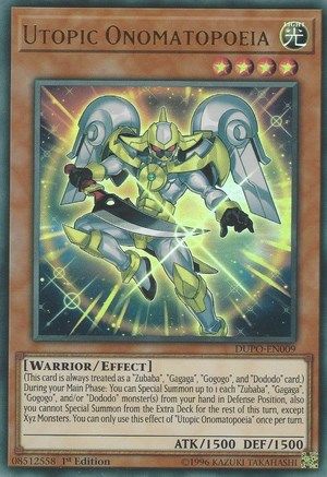 Utopic Onomatopoeia [DUPO-EN009] Ultra Rare - Trinity Hobby