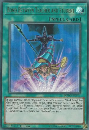 Bond Between Teacher and Student [DUPO-EN017] Ultra Rare - Trinity Hobby
