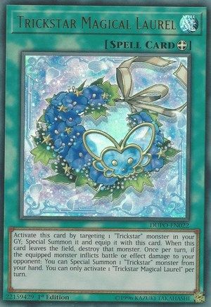 Trickstar Magical Laurel [DUPO-EN022] Ultra Rare - Trinity Hobby