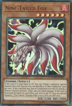 Nine-Tailed Fox [DUPO-EN031] Ultra Rare - Trinity Hobby