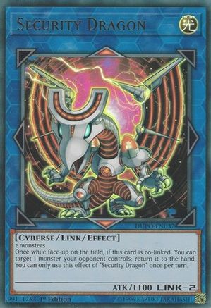 Security Dragon [DUPO-EN037] Ultra Rare - Trinity Hobby