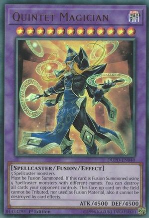 Quintet Magician [DUPO-EN040] Ultra Rare - Trinity Hobby