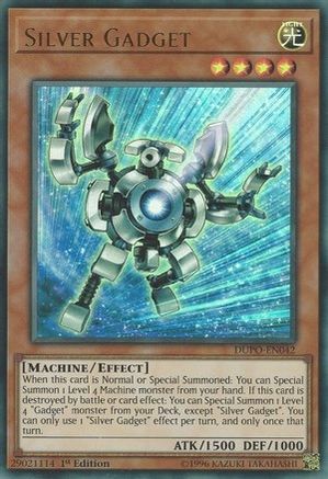 Silver Gadget [DUPO-EN042] Ultra Rare - Trinity Hobby