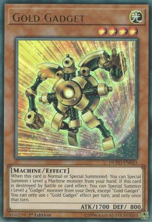 Gold Gadget [DUPO-EN043] Ultra Rare - Trinity Hobby