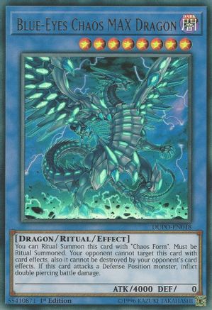 Blue-Eyes Chaos MAX Dragon [DUPO-EN048] Ultra Rare - Trinity Hobby