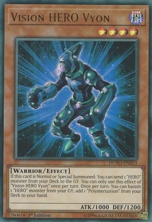 Vision Hero Vyon [DUPO-EN053] Ultra Rare - Trinity Hobby