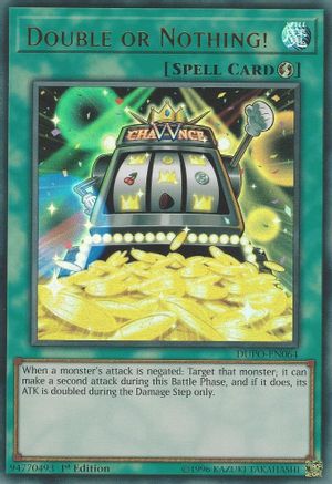 Double or Nothing! [DUPO-EN064] Ultra Rare - Trinity Hobby