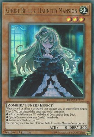 Ghost Belle & Haunted Mansion [DUPO-EN078] Ultra Rare - Trinity Hobby