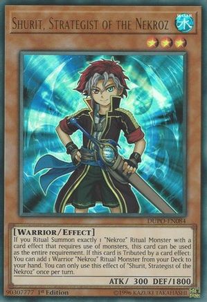 Shurit, Strategist of the Nekroz [DUPO-EN084] Ultra Rare - Trinity Hobby