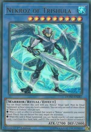 Nekroz of Trishula [DUPO-EN087] Ultra Rare - Trinity Hobby