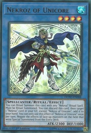 Nekroz of Unicore [DUPO-EN088] Ultra Rare - Trinity Hobby