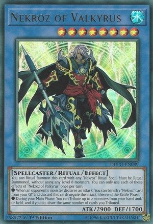 Nekroz of Valkyrus [DUPO-EN089] Ultra Rare - Trinity Hobby