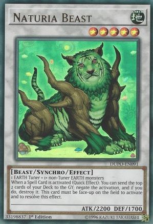 Naturia Beast [DUPO-EN091] Ultra Rare - Trinity Hobby