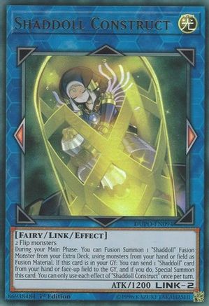 Shaddoll Construct [DUPO-EN094] Ultra Rare - Trinity Hobby